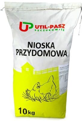 PASZA KARMA DLA KUR NIOSEK 10 KG NIOSKA PRZYDOMOWA BEZ GMO