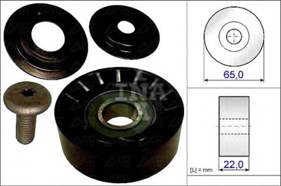 Ina ролик ремень hyundai accent iii 1.5 crdi gls m фото №1