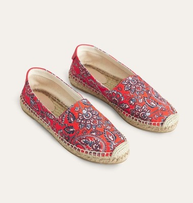 BODEN nowe buty damskie ESPADRYLE mokasyny BALERINY roz 41