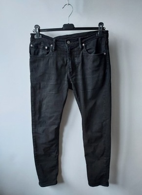 LEVI'S czarne jeansy 32/32"