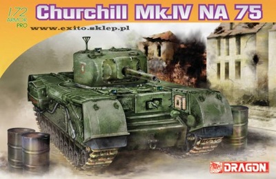 DRAGON 7507 1:72 Churchill Mk. IV NA 75