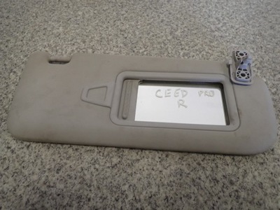 Kia proceed 06-11 козирок проти сонцезахисний правий фото №1