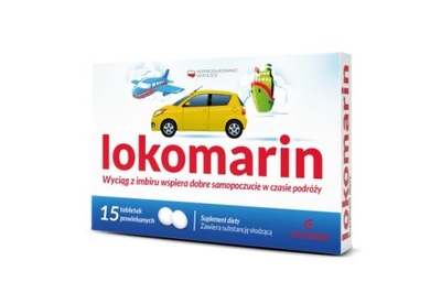 Colfarm Lokomarin suplement diety 15 tabletek