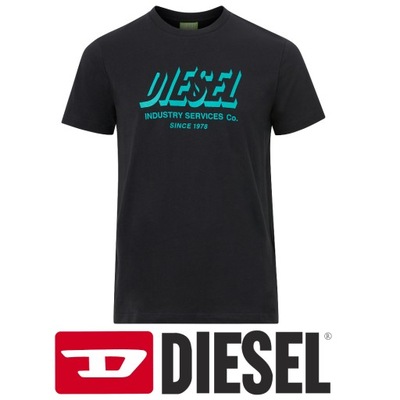 T-shirt męski okrągły dekolt Diesel r. M