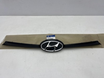 Hyundai i10 ii lift решётка радиатора решётка радиатора эмблема бампера передний перед 16-19 фото №1