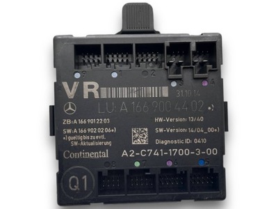 Mercedes w166 блок управления дверь 1669004402 фото №1