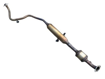 Yaris cross гібрид гасник середній каталізатор труба вихлоп доставка !!! фото №1