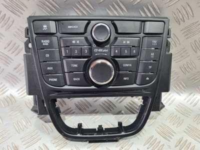Панель управление радио cd 400 plus opel astra j фото №1