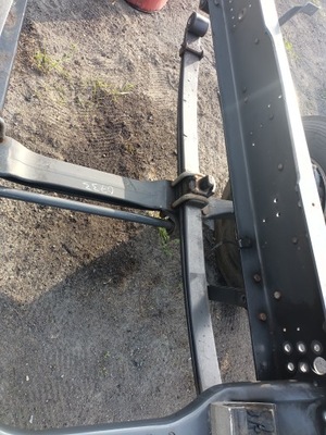 Рессора двухлистовой scania r s передний перед 2474642 фото №1