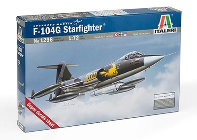 Italeri 1296 , F-104G , 1:72