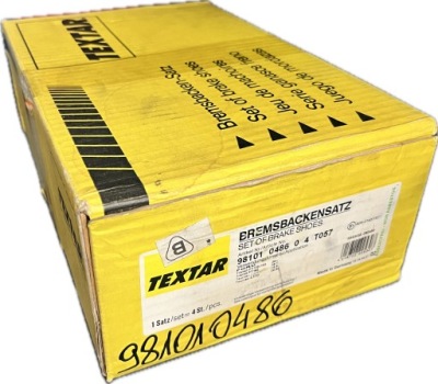 Textar 981010486 = 91048600 набір колодка гальмівних фото №1