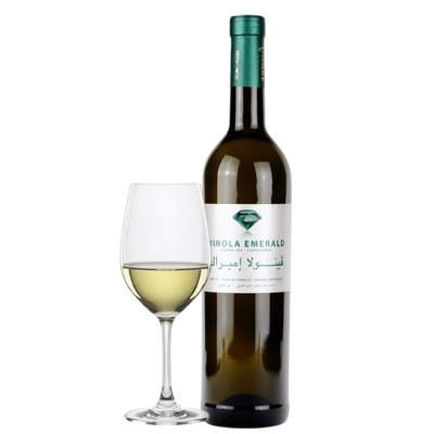 VINOLA EMERALD GRAND CHARDONNAY wino bezalkoholowe białe wytrawne