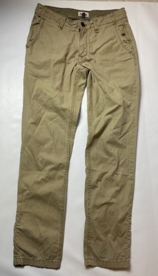 Tommy Hilfiger oryginalne beżowe Spodnie chinosy W 29 L 32