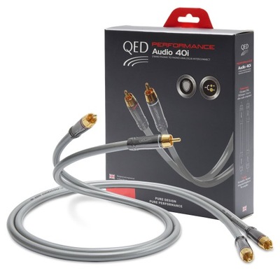 KABEL 2RCA - 2 RCA QED PERFORMANCE AUDIO 40i 3m