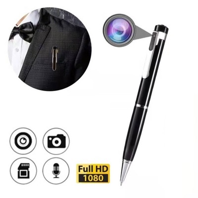 Mini kamera szpiegowska długopis Full HD dyktafon