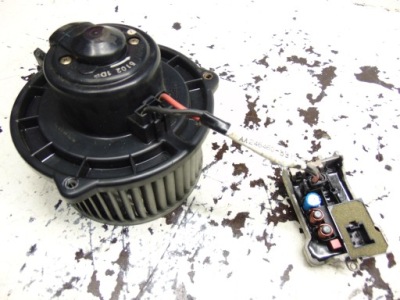 Вентилятор повітродувка обдув резистор mercedes ml w163 lift europa фото №1