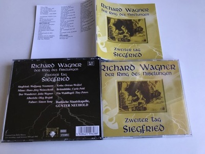 4CD WAGNER Der Ring Des Nibelungen Siegfried STAN 5+/6