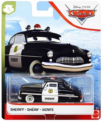SZERYF Sheriff Radiator Policjant Auta Cars Mattel