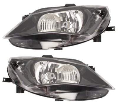 REFLEKTORY LAMPY SEAT IBIZA IV 6J 12-17 TYC KOMPLET