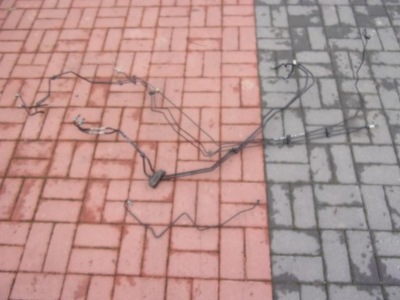 Panamera 970 turbo long дроти гальмівні кліпса фото №1