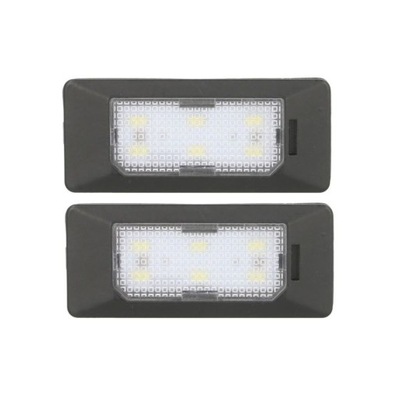 LUCES DIODO LUMINOSO LED RETROILUMIACIÓN TABLAS REJESTRACYJNEJ CLP011 AUDI Q5 08-, A4  