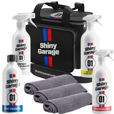 Shiny Garage Detailing Bag – torba na kosmetyki + zestaw kosmetyków