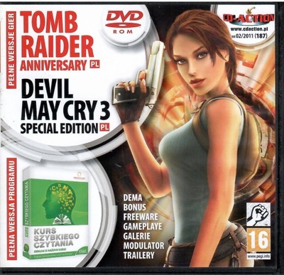Tomb Raider Anniversary, Devil May Cry 3 PC