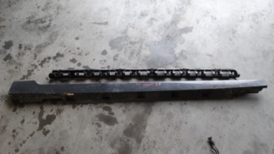 Молдинг порог правая vw passat b8 2.0tdi фото №1