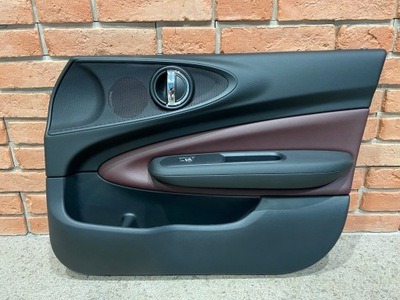 Mini clubman f54 обшивка обивка дверь burgundy фото №1