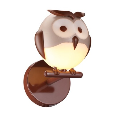 Lampa kinkiet dziecięcy sowa 1xG9 LED OWL ML245