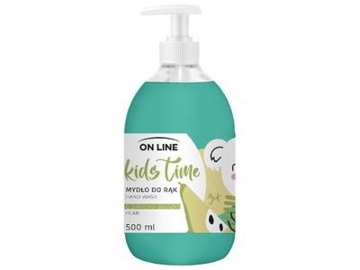 ON LINE 500ML KIDS TIME MYDŁO D/RĘK DOZ. GRUSZKA /481