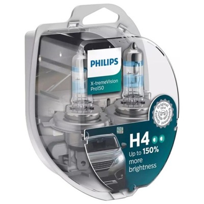 PHILIPS X-tremeVision Pro +150% H4 2szt 12342XVPS2