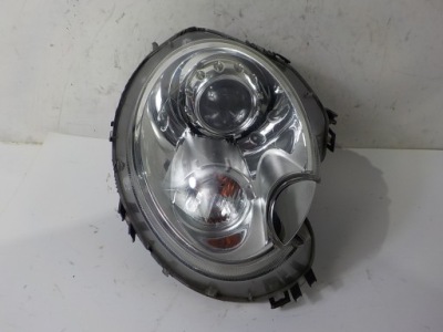 Mini cooper r56 рестайлинг  лампа правая перед передняя uk фото №1