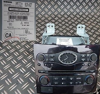 INFINITI FX30 FX35 FX37 FX50 PANEL RADIO  