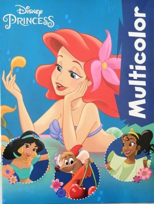 Kolorowanka Multicolor Księżniczki Disney