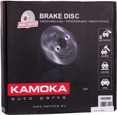 2 X DISCO DE FRENADO KAMOKA 1032608  