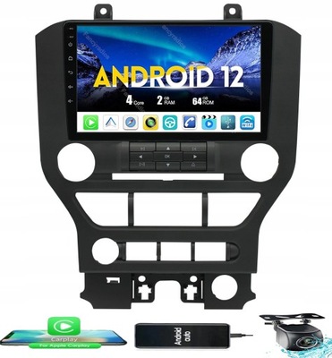 RADIO NAVEGACIÓN ANDROID FORD MUSTANG 2015-202  