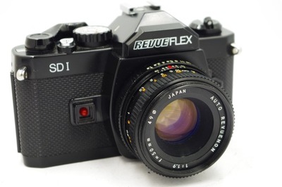 REVUEFLEX SD I + Auto Revuenon 50mm 1:1.9 Stan Rewelacja