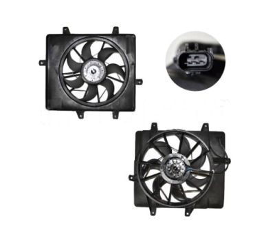 Вентилятор радиатора chrysler pt cruiser 00- фото №1