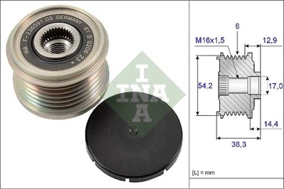 INA 535019410 ЗЧЕПЛЕННЯ ALT.