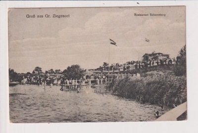 Trzebież, Bad Ziegenort, 1919r. -730