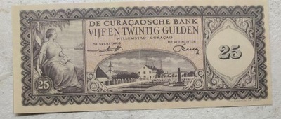3372 - Curacao - Antyle Holenderskie 25 gulden 1960