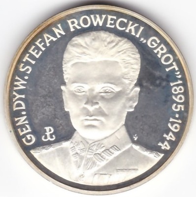 200 000 zł 1990 Gen. Stefan Rowecki - Grot