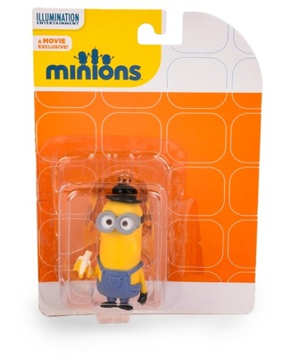 MINIONKI MINIONEK Z BANANEM BRELOK FIGURKA MINIONS