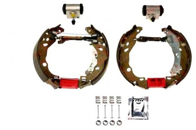 TRW JUEGO ZAPATAS DE FRENADO PEUGEOT 1007 1,4 05- KIT CON  