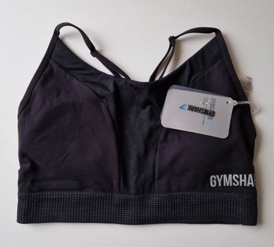 GYMSHARK biustonosz sportowy treningowy GEO MESH SPORTS BRA 36 S