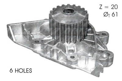 Dolz c124 насос wody, охолодження двигуна фото №1