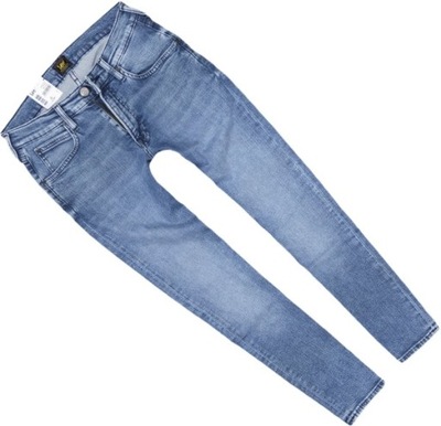 LEE LUKE MID JADE spodnie jeansowe rurki W28 L30