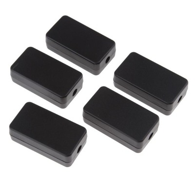5x Mini pudełko projektowe z plastikową obudową do zasilaczy elektronicznych