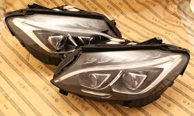 MERCEDES C-KLASA W205 14-18 ФАРА ФОНАРИ FULL LED (СВЕТОДИОД ) ILS